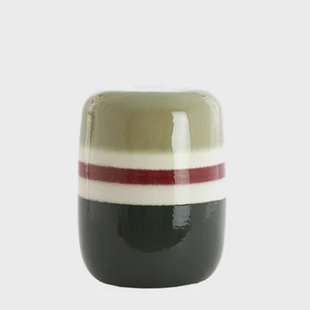 Light&living Bijzettafel Ø34x46,5 cm FRANCA keramiek groen-aubergine