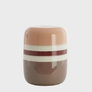 Light&living Bijzettafel Ø34x46,5 cm FRANCA keramiek perzik-terra