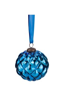 Pip Studio Ornament Glas Donkerblauw 12cm