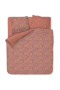 Pip Studio Dekbedovertrekset Kitenge Terra 260x200/220cm