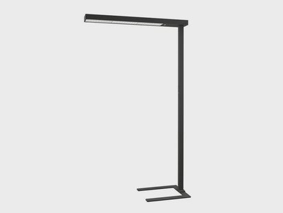 Susi LED Vloerlamp w/Sensor Black Arcchio - Werkkamer / Kantoor - Modern - Aluminium - Hoekig