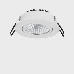 Zarik LED Verzonken plek 2700K Wit Arcchio - Woonkamer - Modern - Aluminium - Rond