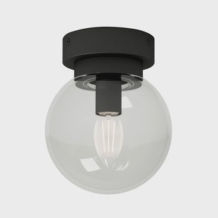 Badolo Plafondlamp IP44 Zwart Lucande - Badkamer - Glas - Bol