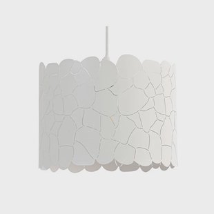 Aralena Hanglamp Wit Lindby - Woonkamer - Modern - Metaal - 1 lamp