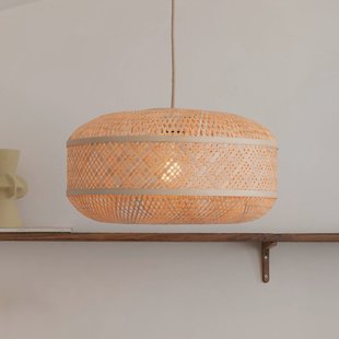GOOD & MOJO hanglamp Langkawi, naturel Ø 50 cm, bamboe E27