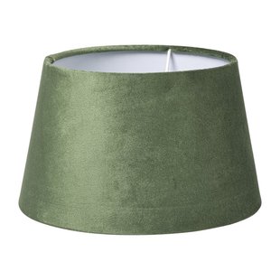 Lampenkap taps klein - groen - ø23x14 cm