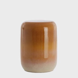 Light & Living - Bijzettafel FRANCA - Ø30.5x26cm - Geel