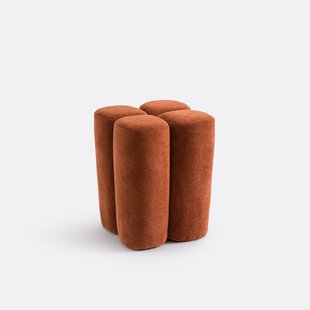 Vintage polyester poef, Mariane