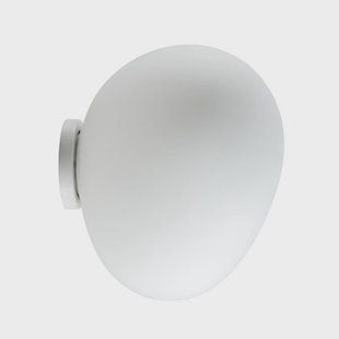 Gregg MIDI wandlamp wit glas Foscarini - Woonkamer - Designer - Bol