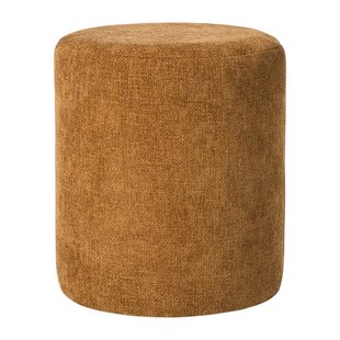 Poef Debby - bruin - ø35x40 cm