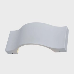 Jace LED BuitenWandlamp White Lucande - Modern - Metaal - Hoekig