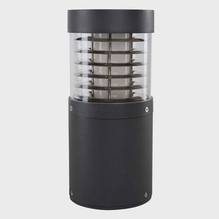 Lucius Buiten Tuinlamp H26 Graphite Lucande - Terras - Modern - Aluminium - 1 lamp
