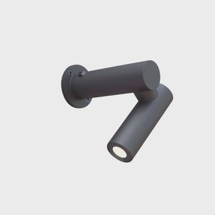 Narea LED Tuinlamp H14 Dark Grey Lucande - Modern - Metaal - 1 lamp