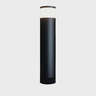 Corban Cover Up Buiten Tuinlamp w/2 Power Strip Graphite Lucande - Terras - Modern - Aluminium - 1 lamp