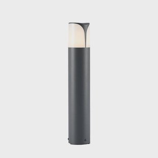 Paikea Tuinlamp H50 Anthracite Lucande - Modern - Metaal - 1 lamp