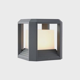 Serenella LED Tuinlamp Anthracite Lucande - Terras - Modern - Metaal - 1 lamp