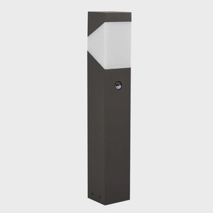 Kiran Buiten Tuinlamp w/Sensor H60 Graphite Lucande - Terras - Modern - Aluminium - 1 lamp