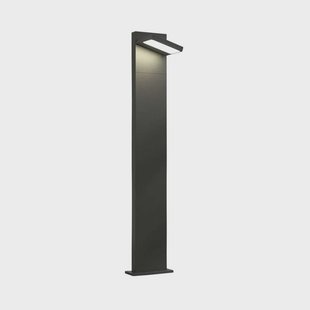 Silvan LED Tuinlamp H100 Graphite Lucande - Terras - Modern - Aluminium - 1 lamp