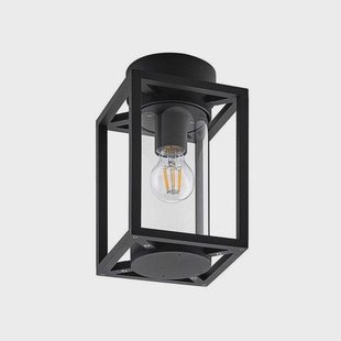 Ferda Buiten Plafondlamp Graphite Lucande - Terras - Modern - Aluminium