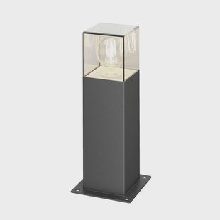 Keke Tuinlamp H30 Anthracite Lucande - Modern - Metaal - 1 lamp