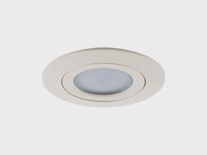 Andrej Round LED Ingebouwd Spot Cream - Lindby - Woonkamer - Modern - Kunststof - 1 lamp