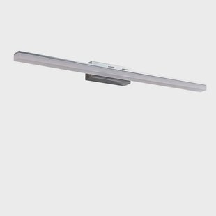 Julie 75 Wandlamp IP44 White/Chrome Lucande - Badkamer - Modern - Metaal - Hoekig