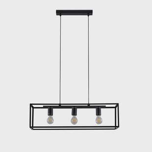 Emily Hanglamp Black Lindby - Keuken - Modern - Metaal - Meerdere lampen