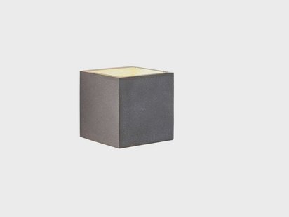 Nellie LED Wandlamp L11,5 Concrete Lindby - Woonkamer - Modern - Beton - Hoekig