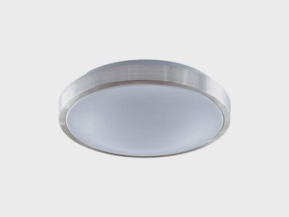 Emelie Round LED Plafondlamp Ø42 Alu Lindby - Woonkamer - Modern - Metaal - Rond