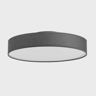 Saira Plafondlamp Ø40 Grey/White Lindby - Woonkamer - Modern - Stof - Rond