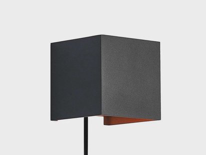 Zuzana Wandlamp Square Black Arcchio - Woonkamer - Modern - Aluminium - Hoekig