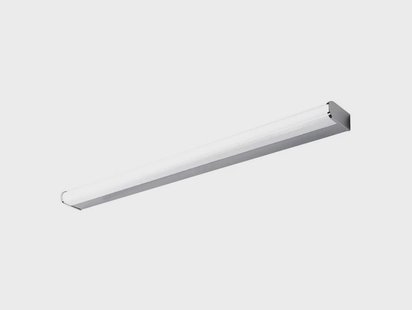 Philippa Round LED Wandlamp L88 Chrome/White Lindby - Badkamer - Modern - Metaal - Hoekig