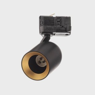 Brinja railspot, 3-fasen, zwart, Ø 6,5 cm, GU10 Arcchio - Gang / Hal - Modern - Aluminium - 1 lamp