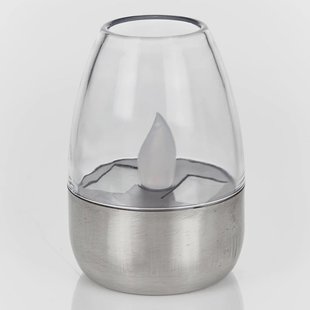 Pedas Solar Cell Lamp Steel Lindby - Balkon - Modern - Metaal - 1 lamp
