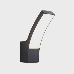 Ilvita Buiten Wandlamp Anthracite Lindby - Balkon - Modern - Aluminium - 1 lamp