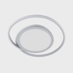 Noud Plafondlamp Dim. S Silver Lucande - Slaapkamer - Modern - Metaal - Rond