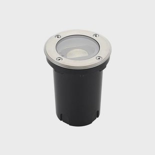 Doris Buiten Begraven Spot Steel Lucande - Modern - Metaal - 1 lamp