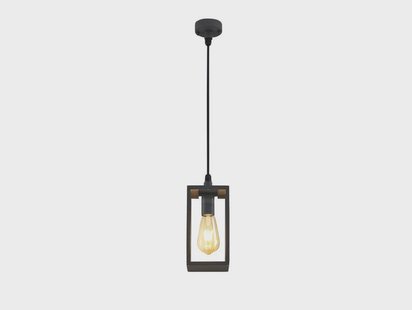 Filimon Buiten Hanglamp Dark Grey Lindby - Balkon - Modern - Aluminium - 1 lamp
