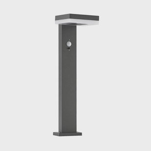 Laira Solar Cell Tuinlamp w/Sensor Anthracite Lindby - Modern - Metaal - 1 lamp