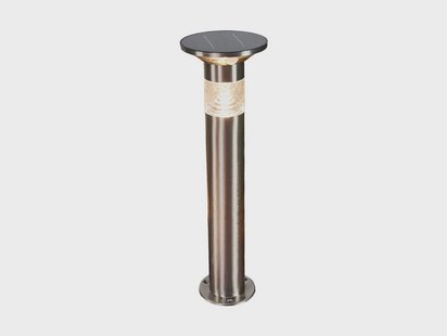 Jalisa LED Solar Cell Tuinlamp w/Sensor Stainless Steel Lindby - Modern - Metaal - 1 lamp
