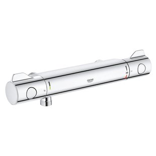 Grohe Grohtherm 800 Mengkraan - opbouw - thermostatisch - zonder omstel - chroom 3456100M
