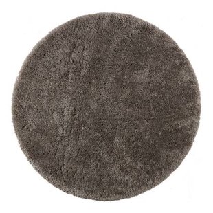 Interieur05 Rond Hoogpolig vloerkleed Fender grijs|lichtgrijs