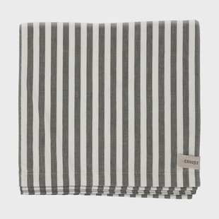 ERNST Ernst tafelkleed gestreept 145x300 cm Groen-wit