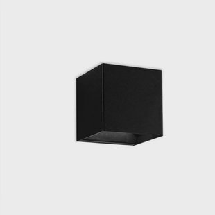 Laser Cube wandlamp zwart Lodes - Gang / Hal - Aluminium
