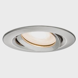 Nova LED inbouwspot, dimbaar, IP65, ijzer Paulmann - Woonkamer - Modern - Metaal - 1 lamp