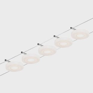 Wire DiscLED LED kabelverlichting, 5-lamps Paulmann - Gang / Hal - Modern - Kunststof - Meerdere lampen