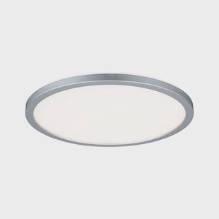 Atria Shine LED paneel chroom Ø29 cm 3000 K aan/uit IP20 Paulmann - Woonkamer - Modern - Kunststof - Rond