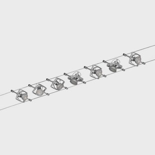 Wire Mac II kabelsysteem 7-lamps chroom Paulmann - Gang / Hal - Modern - Metaal - Meerdere lampen