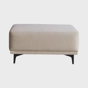 Tikamoon - Lars - Voetenbank in ecru stof