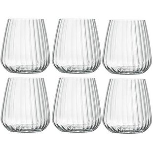 Luigi Bormioli Waterglazen - Tumblers - Speakeasies - 450 ml - 6 Stuks